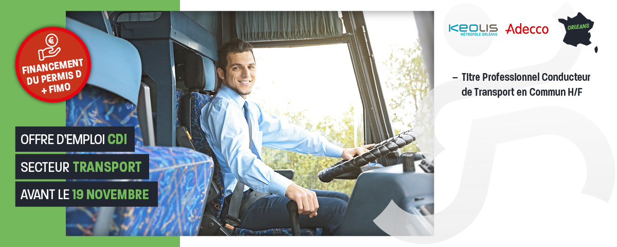 Offre D Emploi Titre Professionnel Conducteur De Transport En Commun H F Cdi Apprenant